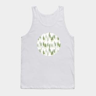 Forest of Christmas Trees Tank Top